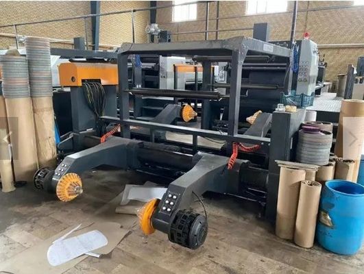 7700 KG Jumbo Paper Roll Sheeter Ротационный резчик Машина для резки листов
