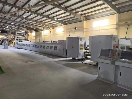 12.5KW сервомотор главного привода линейка производства гофрированного картона для глобальных покупателей