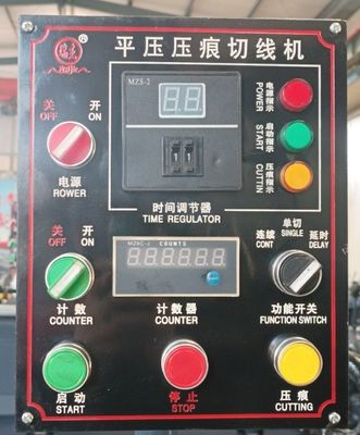 Полуавтоматический 380V запас ручной пластины бумаги режущей и рельефной машины для вашего