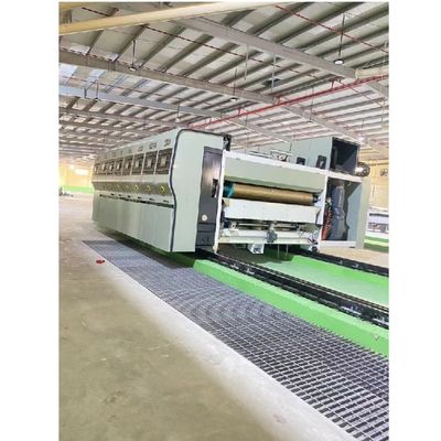 Профессиональный длительный срок службы Flexo Четырехцветная печать Slotting Die Cutting Machine