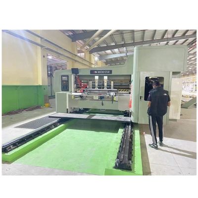 Профессиональный длительный срок службы Flexo Четырехцветная печать Slotting Die Cutting Machine
