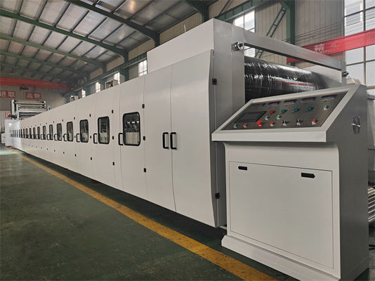 0.75KW линия производства волнистых картонных изделий для международного рынка