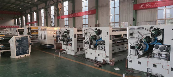 LiHeng 5 Ply Carton Making Machine Автоматическая линия производства гофрированного картона 4500 кг