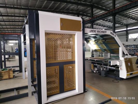 Высокоскоростная автоматическая машина для ламинирования гофрированной бумаги с максимальной скоростью 6000 листов в час