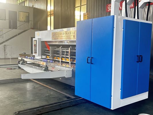 Автоматическая печатная слотная режущая машина для картонных коробок из гофрированной бумаги