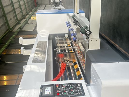 1-6 цвета полный автоматический волнистый картонный ящик флексопринтер Slotter Die Cutter Machine