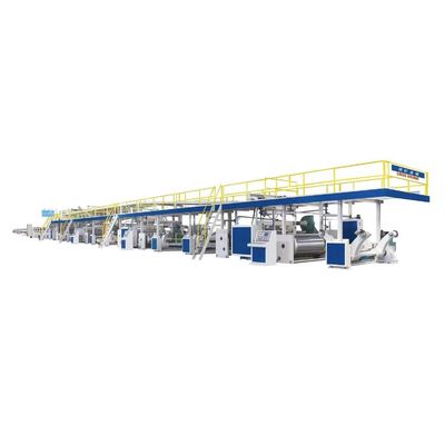 380V 1800mm 5 Ply гофрированный лист линии Картонная коробка Производство гофрированного картона