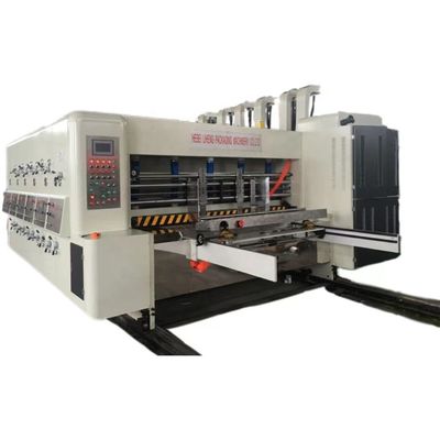 5000 кг мощности гофрированный картон печатный слоты Diecutting Производственная машина