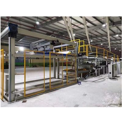 4500 KG 3/5/7 Ply Автоматическая гофрированная картонная коробка из картонной коробки Производственный завод / гофрированная линия производства