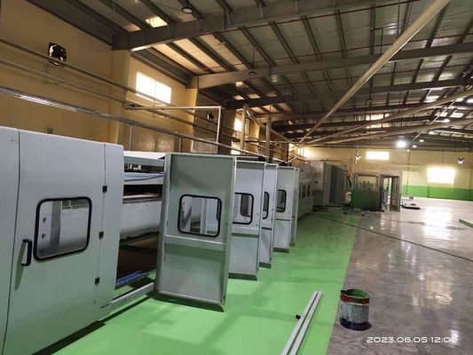 3 слоя 5 слоев Hebei гофрированной доски производственной линии идеально подходит для различных ширины флейты