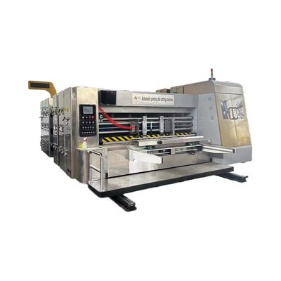 Автоматическое питание 4 цвета Flexoprinting Slotting Die Cutting Machine для быстрого производства