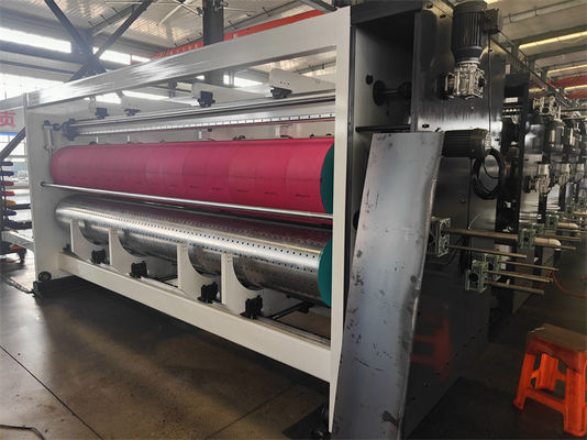 Автоматическое питание 4 цвета Flexoprinting Slotting Die Cutting Machine для быстрого производства