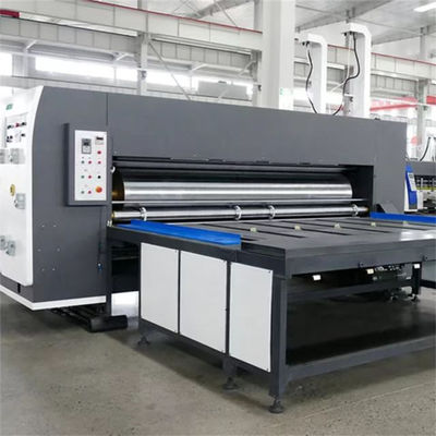 2-цветный полуавтоматический флексопринтер Slotter Rotary Die Cutter Machine для печати картонных коробок