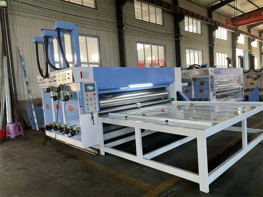 Высокоэффективный картонный флексопринтер Slotter Die Cutter Machine для гофрированной коробки