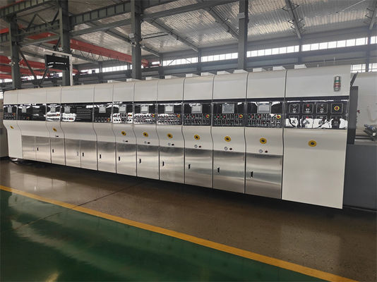 Высокоскоростной гофрированный картон картонный цифровой флексо печать Diecutting Slotting Machine