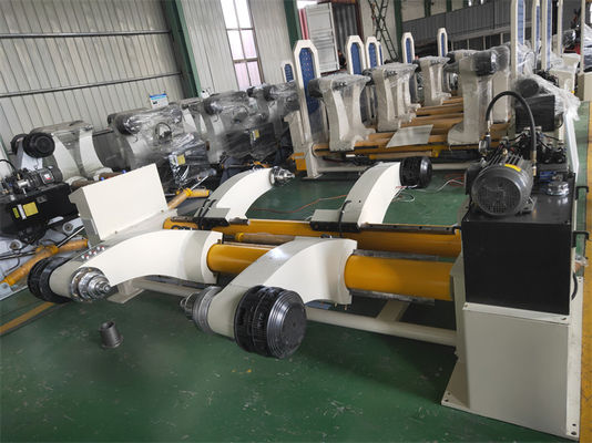 Высокоскоростная 3-слойная линия производства гофрированного картона с длиной резки 300-9999 мм