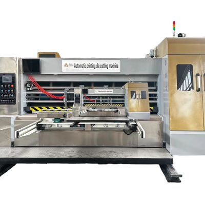 380V 6 Color Flexo Printing Machine для формирования картонной бумаги с экономической скоростью 180 шт/мин