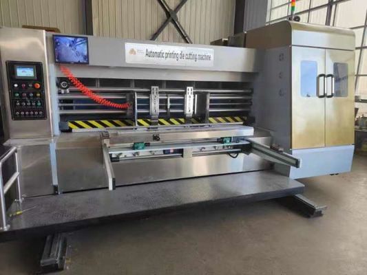 380V 6 Color Flexo Printing Machine для формирования картонной бумаги с экономической скоростью 180 шт/мин