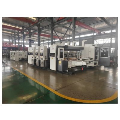 380V Автоматическая скорость Flexo Printing Slotting Die-режущая машина для магазинов одежды