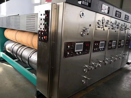 Высококачественная флексопечать Слоттинг Ротационная режущая машина 18000 кг
