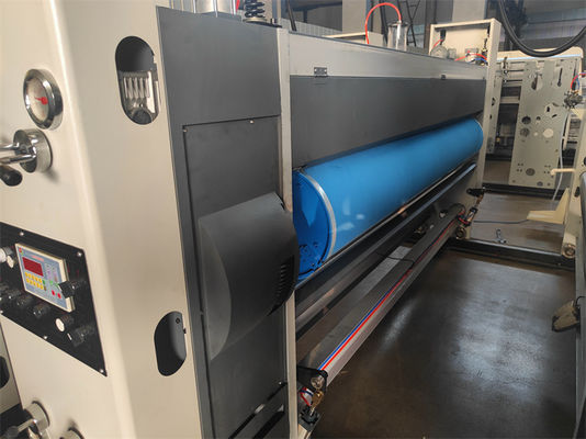 Автоматический цветовой принтер Flexo 4 Slotter And Die Cutter Печатная машина с гофрированной доской Ресторан
