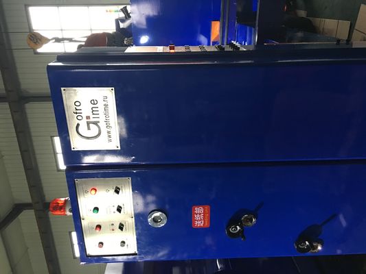 Полностью автоматическая Flexo 4 цветовая печать Ротационная режущая машина для формования картона для пиццы