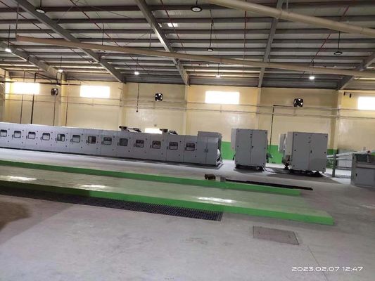 0.75KW частотный контроль линейки производства гофрированного картона для высокой точности резки