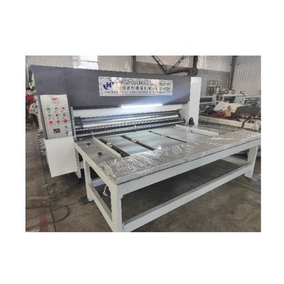 AC380V Машина для печати 4 цветных флексокартонов с застежкой и крейсером