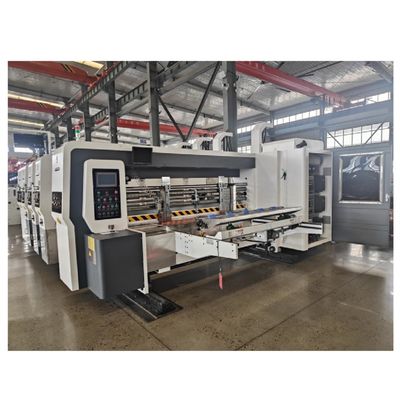 18000 кг высокоскоростной картонной коробки Германия Flexo Die Cutting And Printing Machine Ресторан