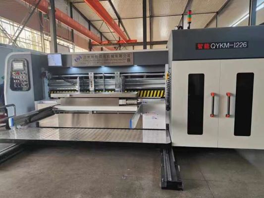 18000 кг высокоскоростной картонной коробки Германия Flexo Die Cutting And Printing Machine Ресторан