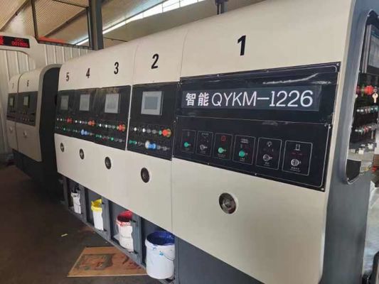 18000 кг высокоскоростной картонной коробки Германия Flexo Die Cutting And Printing Machine Ресторан