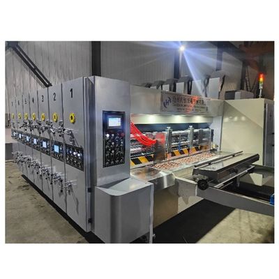Автоматическая печатная машина Flexo Slotter для бумажной коробки