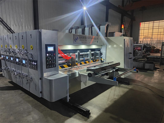 Автоматическая печатная машина Flexo Slotter для бумажной коробки