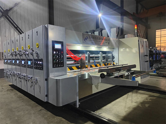Автоматическая печатная машина Flexo Slotter для бумажной коробки