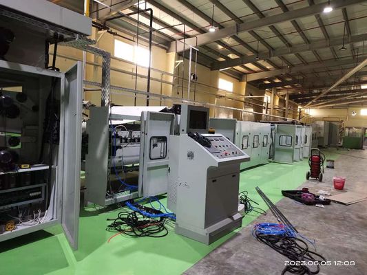 12.5KW сервомотор с главным приводом 5 слойная гофрированная производственная линия для типографий