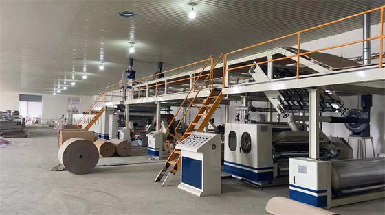 Автоматическая линия производства гофрированного картона для бумажной формовочной машины